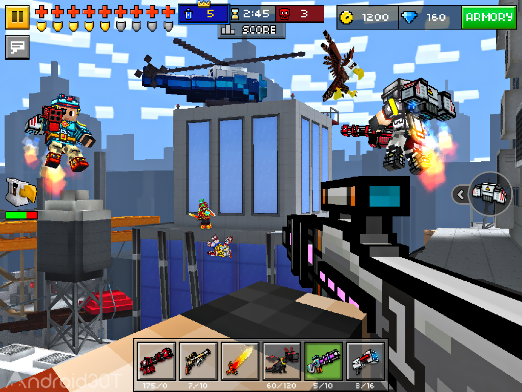 دانلود Pixel Gun 3D 23.0.3 – بازی تفنگ پیکسلی سه بعدی اندروید